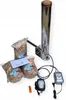 A smoking generator with bags of wood chips and accessories, displayed on a white background. Anteprima dell’immagine prodotto