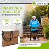 Juskys Rollator Vital faltbar, leicht, höhenverstellbar - Produktbild-Vorschau 6
