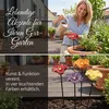 Bienen Trinkstation 4er Set, handgemachte Keramik Blumen Produktbild-Vorschau 3