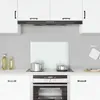 vidaXL Kuchynský backsplash biely 70x50 cm Tvrdené sklo Náhľad obrázku produktu 2