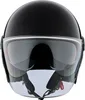 Casco jet Peroz Viagi, nero metallizzato, S Anteprima dell’immagine prodotto 3