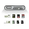 Adattatore da USB-C a USB e micro USB, lettore di schede SD Anteprima dell’immagine prodotto 4