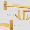 CASARIA® Věšák na kabáty Dřevěný stabilní bambusový věšák Náhled obrázku produktu 9