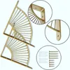 Solidchoice - Zestaw 2 złotych wsporników do półek Podgląd zdjęcia produktu 2
