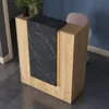 Skye Decor, Moderne Empfangstisch 90x110x40 cm, Walnuss, Produktbild-Vorschau 3