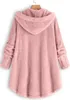 ASKSA Damen Plüschjacke Plüsch Cardigan Dicke Warm Produktbild-Vorschau 2