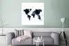 MuchoWow® Poster Weltkarte - Aquarell - Einfach 75x75 cm - Produktbild-Vorschau 5