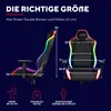 Trust GXT 719 Ruya RGB Gaming Stuhl Schwarz - Ergonomischer Produktbild-Vorschau 7