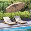 COSTWAY Sonnenschirm 300 cm, Gartenschirm mit Kurbel & Produktbild-Vorschau 9