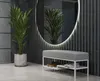 AX LIVING Banc avec rangement pour chaussures Shelie 100 cm Voir les images du produit 1