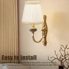 6ks malé stínítko Clip On Drum Lampshade Cloth pro lustr Náhled obrázku produktu 5