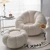 Drehbarer Sessel sofa Lounge-Sessel mit Hocker im Produktbild-Vorschau 8
