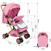 Poussette pliable dossier réglable 0-6 ans avec habillage Voir les images du produit 10