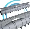 Fessura di drenaggio UCan ø110 C250 Grigio Anteprima dell’immagine prodotto 4