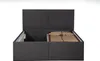 Polsterbett Milano Anthrazit 180 x 200 x 40 cm Stauraum Produktbild-Vorschau 2