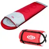 Spací vak NILS Camp NC2008 bordó/sivý Náhľad obrázku produktu 11