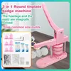 DIY Buttonmaschine mit 3 Größen (25mm, 32mm, 58mm) und 300 Produktbild-Vorschau 5