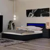 HOME DELUXE - LED Bett NUBE mit Schubladen 180 x 200 Produktbild-Vorschau 2