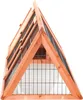Wiltec Clapier triangulaire – 1180 x 500 x 450 mm – Bois Voir les images du produit 3