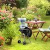 Barbecue sphérique Relaxdays, Ø 44 cm, grille, barbecue Voir les images du produit 2