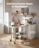 VEVOR tavolo da lavoro in acciaio inox Tavolo da cucina (90 Anteprima dell’immagine prodotto 2