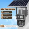 6MP solární sledovací kamera se 3 objektivy, 10x optickým Náhled obrázku produktu 3