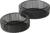 Bols décoratifs VIKI, métal, 2 pcs, Ø 24-30 cm Voir les images du produit 1