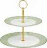 Etagere 2 stöckig Keramik Servieretagere 24 cm Produktbild-Vorschau 2