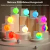 Mondlampe mit Tageslichtwecker, 2 Wecker, Mondlicht RGB 8 Produktbild-Vorschau 5