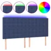 LED Kopfteil Blau 160x5x118/128 cm Stoff , Kopfteile Design Produktbild-Vorschau 2