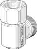 Hansa HA Entleerungsventil HANSA 0405 G1/2, DN15 DN15 Produktbild-Vorschau 3