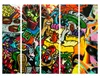Akusticher Raumteiler Graffiti Foto Paravent 225x172 cm Produktbild-Vorschau 4