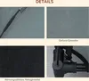 A collage of four images showing details of an elevated dog bed with a canopy. Náhľad obrázku produktu