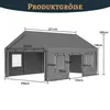 Garagenzelt 6x4x3m mit aufrollbare Fenster, wasserdichter Produktbild-Vorschau 6
