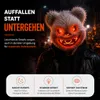 LED Halloween Maske steuerbar – leuchtende Purge Maske mit Produktbild-Vorschau 3