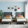 Bealife BF44 Upholstered, Einzelbett, Einzelbettrahmen mit Produktbild-Vorschau 11