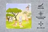 MuchoWow® Mauspad Mousepad Dschungel - Tiere - Rebe 20x20 Produktbild-Vorschau 2