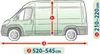 Plachta na auto Van L2H2 (520-545 cm), KEGEL Náhled obrázku produktu 2