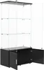 UnboxG Glasvitrine,Vitrinenschrank Glas mit LED Licht und Produktbild-Vorschau 13