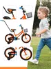 Bicicletta Per Bambini 16 Pollici Per Ragazzi + Cestino E Anteprima dell’immagine prodotto 3