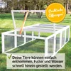 zooprinz Auslaufgehege Rabbit Run | Weiß | 100x48x181cm Produktbild-Vorschau 4