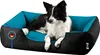 A dog is lying in a dog bed. Náhled obrázku produktu