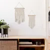 Tentures murales en macramé Relaxdays, lot de 2, faites Voir les images du produit 2