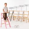 Holz Lernleiter Montessori platzsparend: Klappbare Produktbild-Vorschau 8
