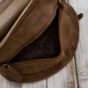 Runde Damenposttasche aus Leder von Paolo Peruzzi T-92-LB Produktbild-Vorschau 9