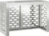 vidaXL Copertura per climatizzatore argento 90 x 40 x 60 cm Anteprima dell’immagine prodotto 5