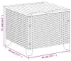 VidaXL 366327, Béžová, Hnědá, 450 mm, 450 mm, 370 mm Náhled obrázku produktu 8