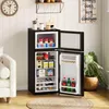 Merax 92L mini lednička s mrazákem 22 l, skleněnými dvířky Náhled obrázku produktu 2
