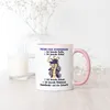 Meine Vier Stimmungen Tasse Rosa Kaffee Schlaf Urlaub Produktbild-Vorschau 4