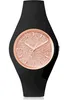 ICE Watch ICE Glitter Montre étanche Couleur:Noir Rose-Or, Voir les images du produit 2